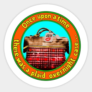 Plaid Case Sticker